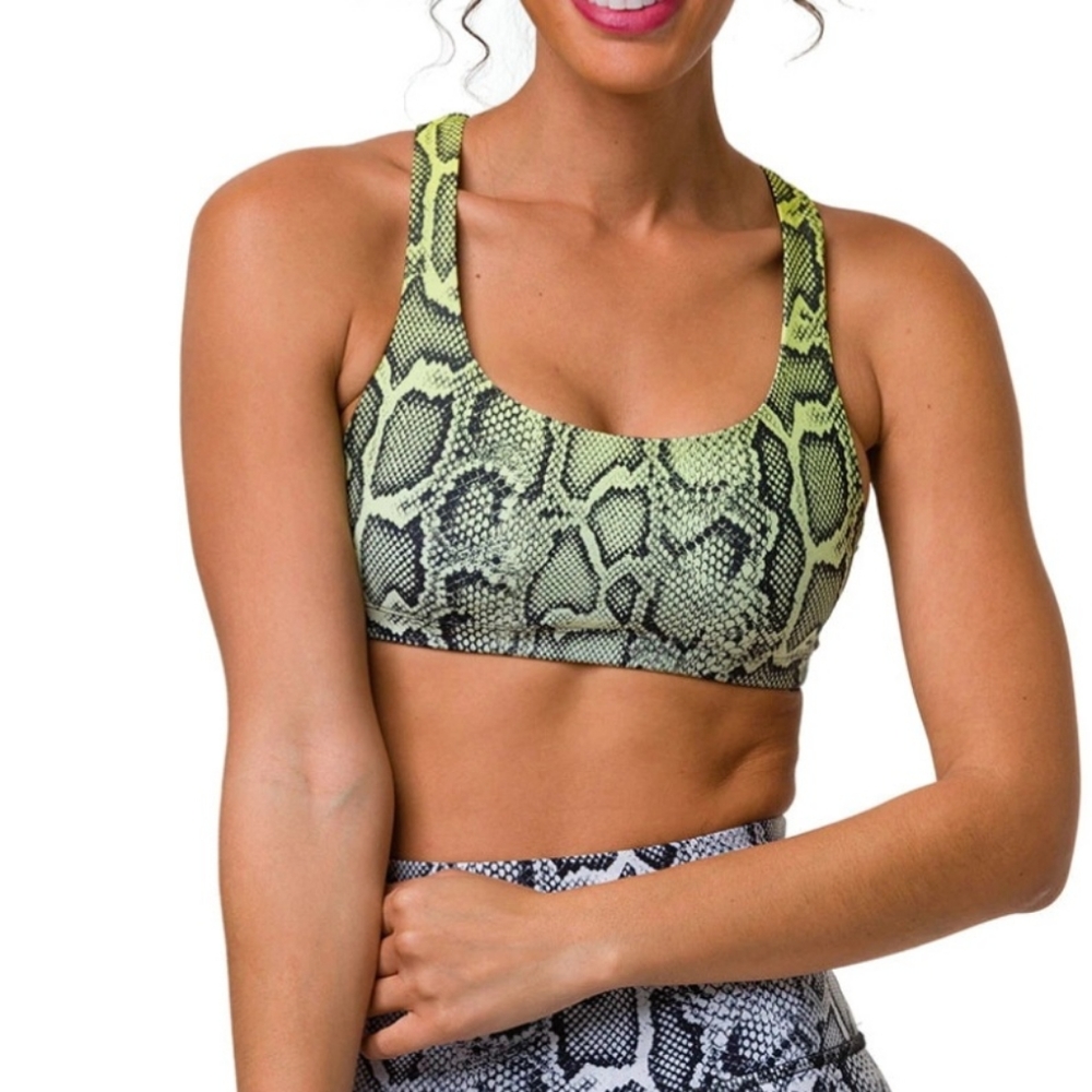 Onzie Vixen Print Mudra Bra Size S/M